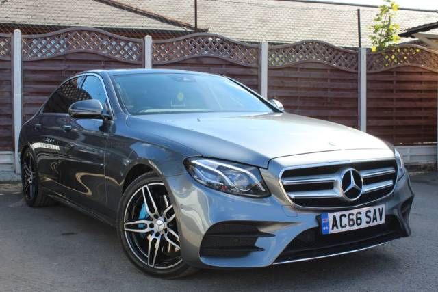 Mercedes-Benz E Class 2.0 E350e AMG Line Premium Plus 4dr 9G-Tronic Saloon Petrol / Electric Hybrid Grey