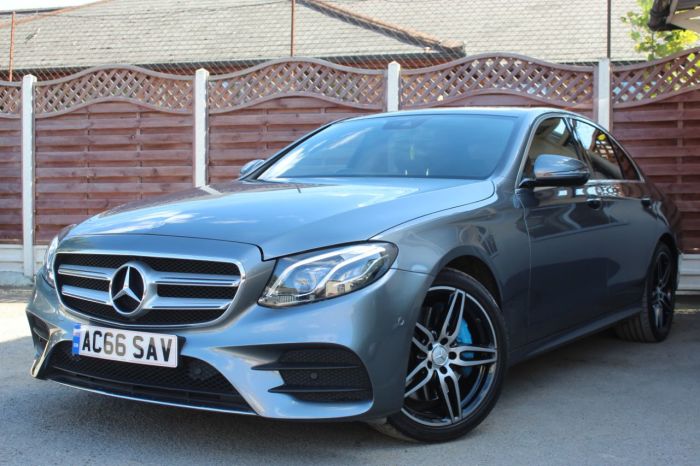 Mercedes-Benz E Class 2.0 E350e AMG Line Premium Plus 4dr 9G-Tronic Saloon Petrol / Electric Hybrid Grey