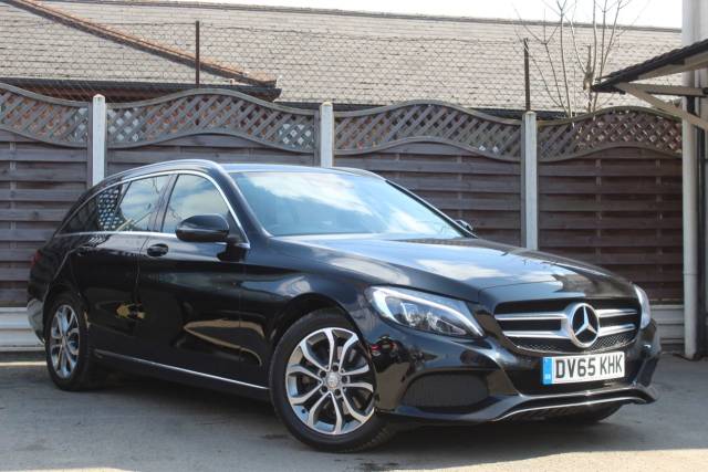 Mercedes-Benz C Class 2.0 C200 Sport 5dr Estate Petrol Black