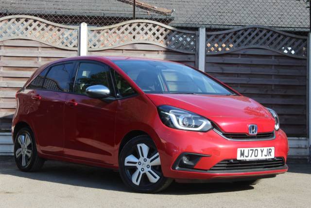 Honda Jazz 1.5 i-MMD Hybrid EX 5dr eCVT Hatchback Petrol / Electric Hybrid Red