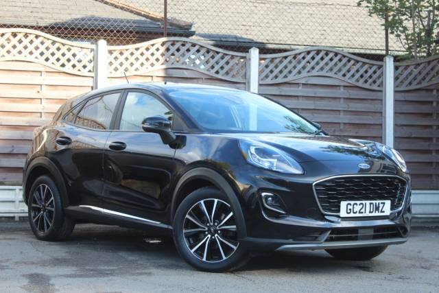 Ford Puma 1.0 EcoBoost Hybrid mHEV Titanium 5dr Hatchback Petrol Black