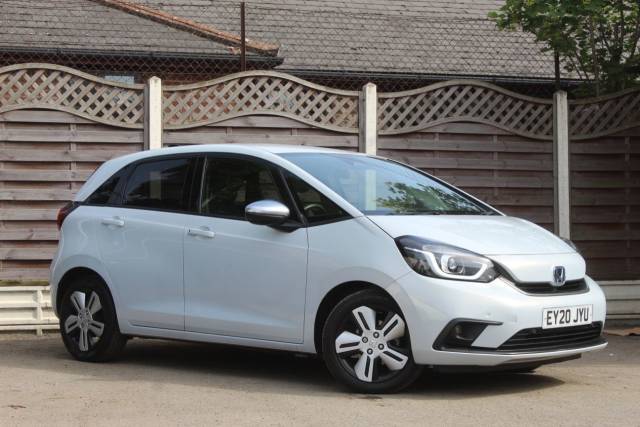 Honda Jazz 1.5 i-MMD Hybrid EX 5dr eCVT Hatchback Petrol / Electric Hybrid White