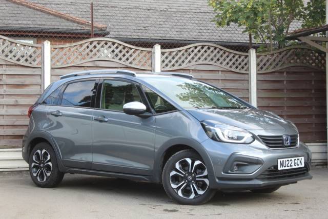 Honda Jazz 1.5 i-MMD Hybrid Crosstar EX 5dr eCVT Hatchback Petrol / Electric Hybrid Grey